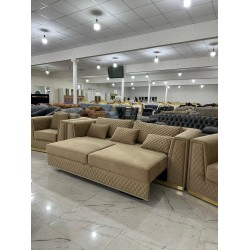 Комплект мягкой мебели VEYRON коричневый (Турция)