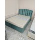 Детская кровать 140*200 зеленый