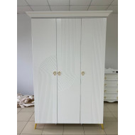 Шкаф Линда 3 дверный белый