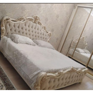 Кровать Орнелла с изножьем слоновая кость