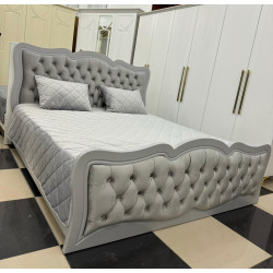 Кровать Сурия серый