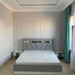  Спальня Камила 5 дверная серый/белый (ASIA BRAND)