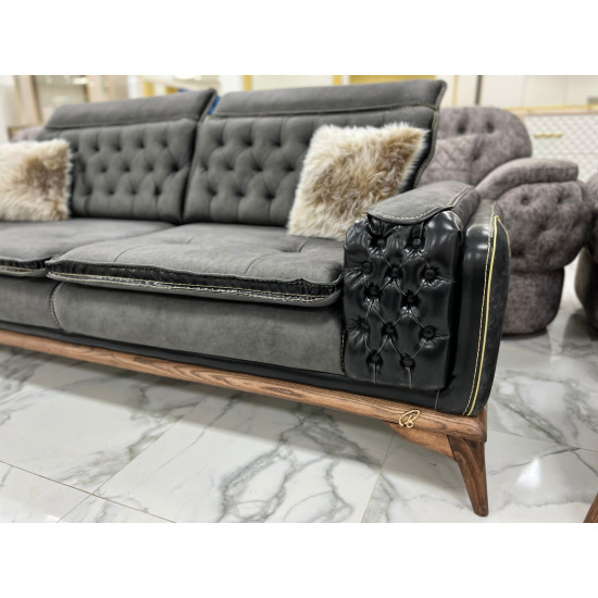 Комплект мягкой мебели LOTUS черный (Турция)